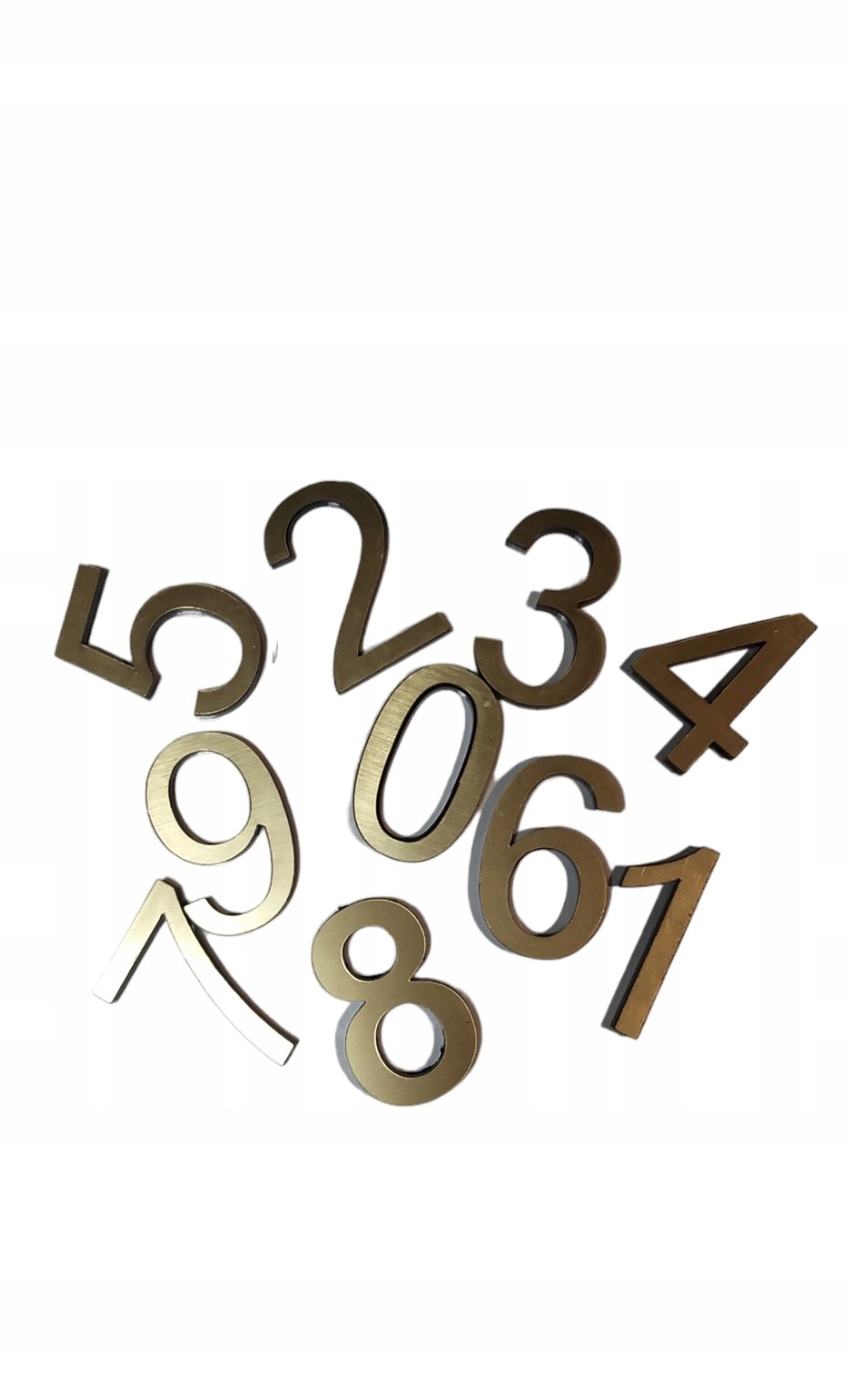 NUMER na budynek litery CYFRY na dom