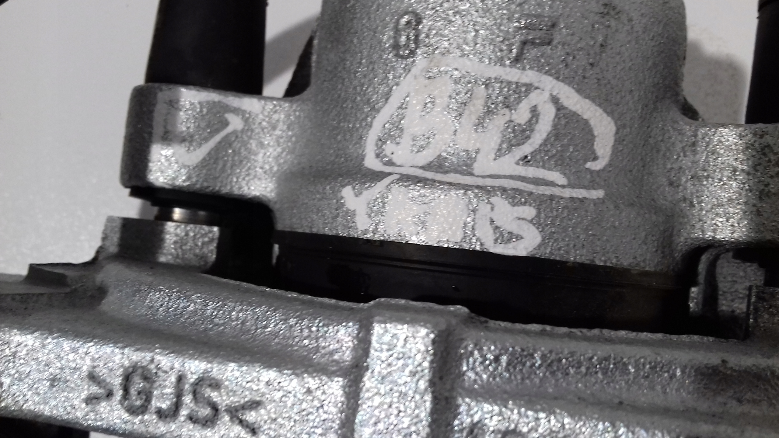 TOYOTA YARIS IV caliper brake left front 54LH