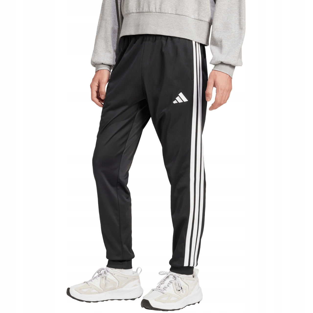 Pánské kalhoty adidas 3-Stripes Tricot Regular Tapered JI8809 S