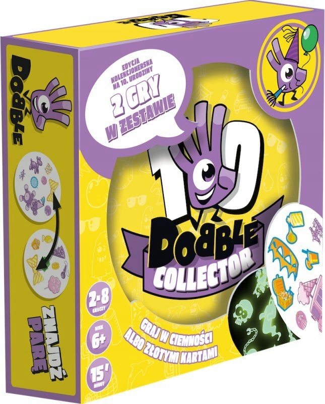 Rodzinna Gra Planszowa Dla Dziecka 7 Lat Planszówka Dobble collector Rebel