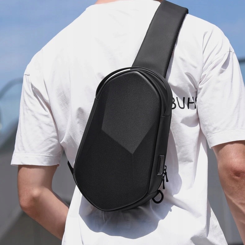 PLECAK ANTYKRADZIEŻOWY SASZETKA TORBA MĘSKA NERKA NA JEDNO RAMIĘ CROSSBODY Marka IMITI