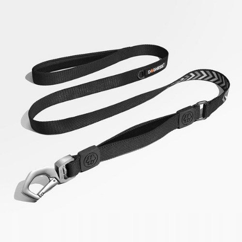 

Smycz odblaskowa Dogness taśma (XL) dwa uchwyty