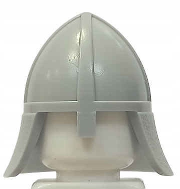 

Lego Castle Zamek Hełm Rycerz Jasny Szary 3844