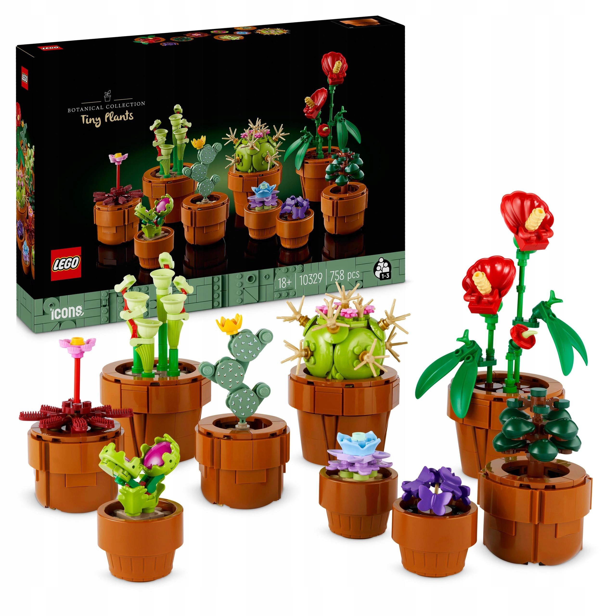 LEGO Botanicals 10329 Miniaturowe Rośliny