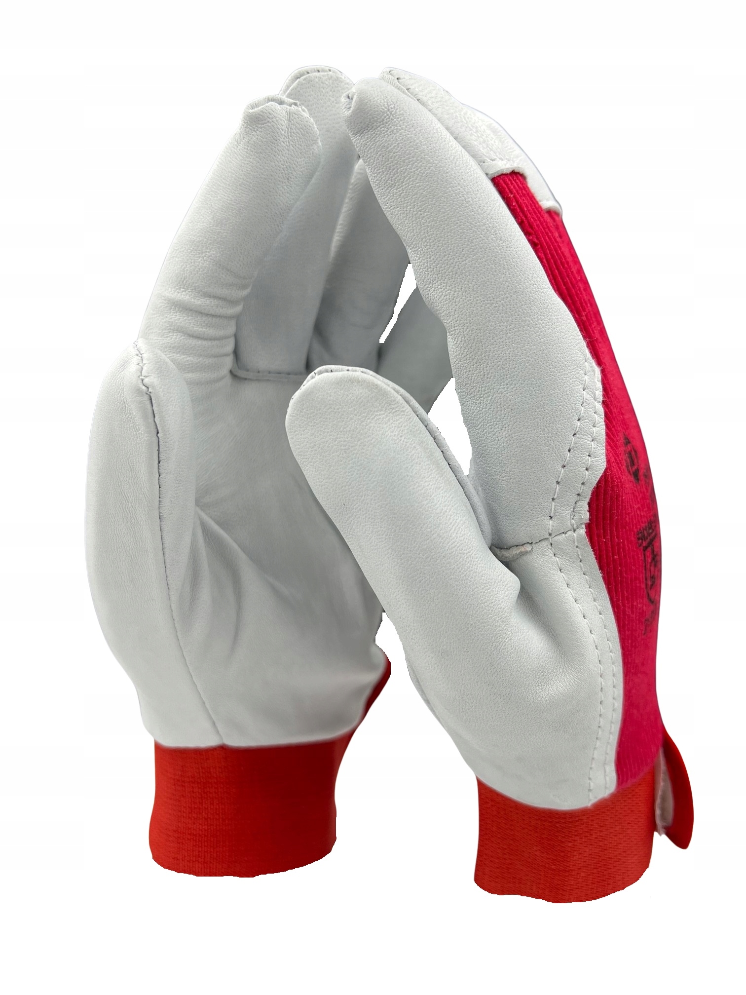 RĘKAWICZKI SKÓRZANE MONTERSKIE TYP RLTOPER RZEP r9