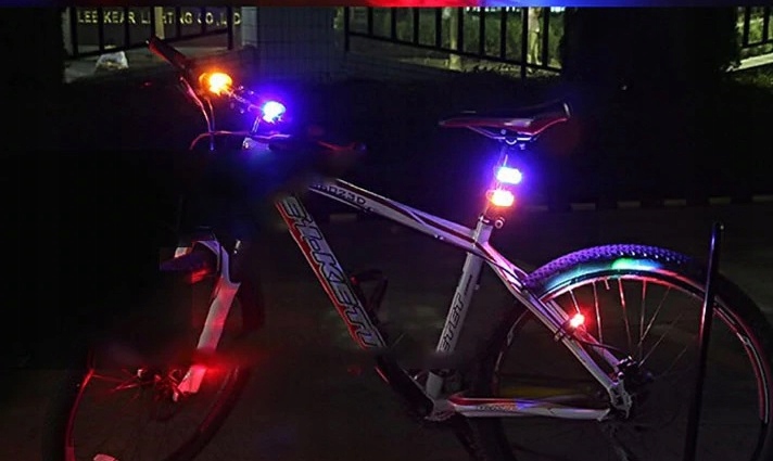 Przednia przód LAMPA ROWEROWA OŚWIETLENIE ROWEROWE Marka Inna marka