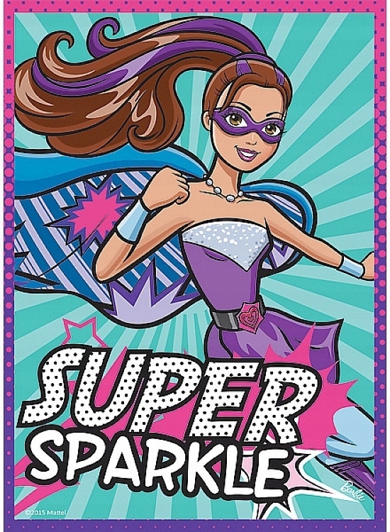 PUZZLE 4W1 LALKI BARBIE SUPER KSIĘŻNICZKA TREFL Kod producenta 34251