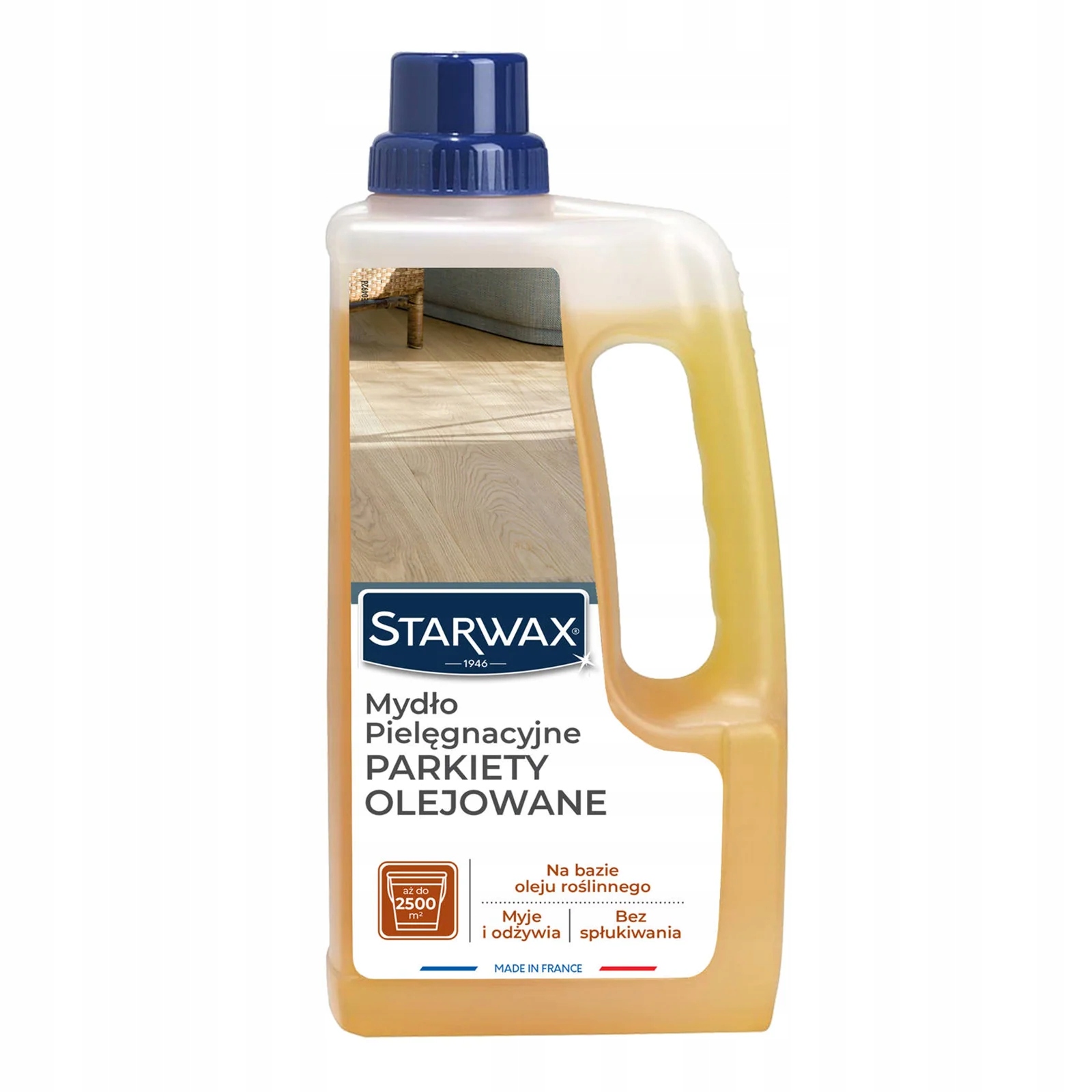 PŁYN DO MYCIA PODŁÓG MYDŁO PIELĘGNACYJNE PARKIETY OLEJOWANE 1 L STARWAX