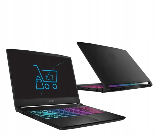 MSI Katana 17 B13VEK-1449XPL 17,3" 144Hz i5-13420H 16GB RAM 512GB Dysk SSD RTX4050 Czarny