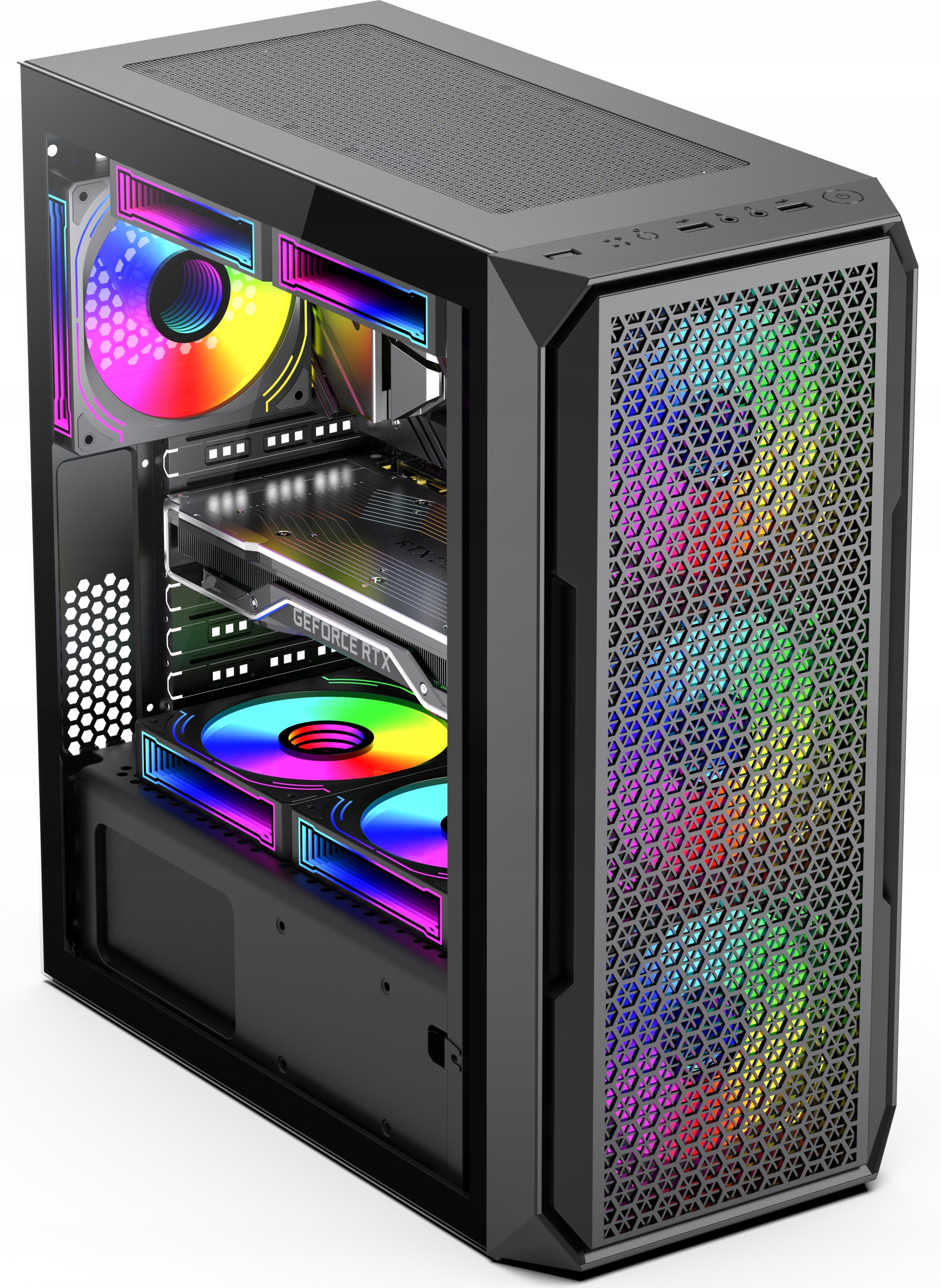 Obudowa Cased L-W209 Midi Tower czarny