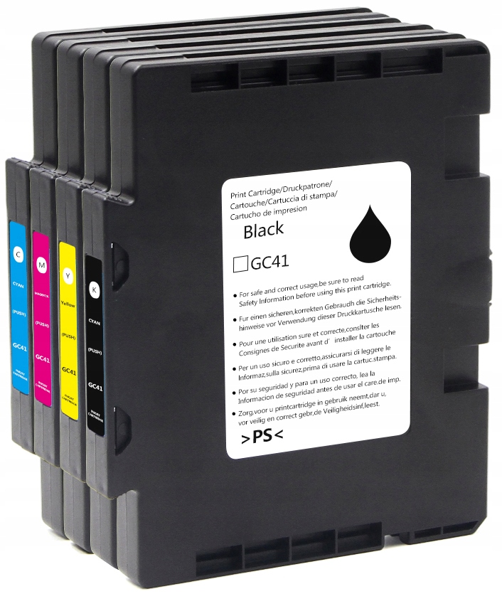 4x Inkoust pro tiskárnu Ricoh Sg 3110DNw 3110SFNw