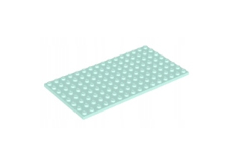 

Lego Płytka 92438 8X16 light aqua