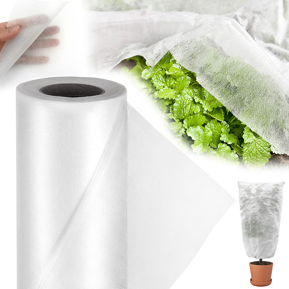 

Agrowłóknina Zimowa Gruba Mocna Biała 1,6x100m Uv