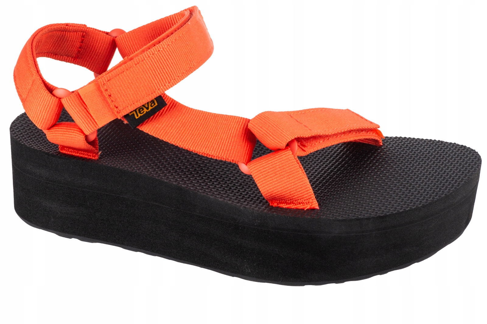 Teva W Flatform Universal Sandals [37] Dámské sandály Textil Červená