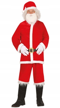 Kostým Mikuláš s fleecovou kožešinou Santa M