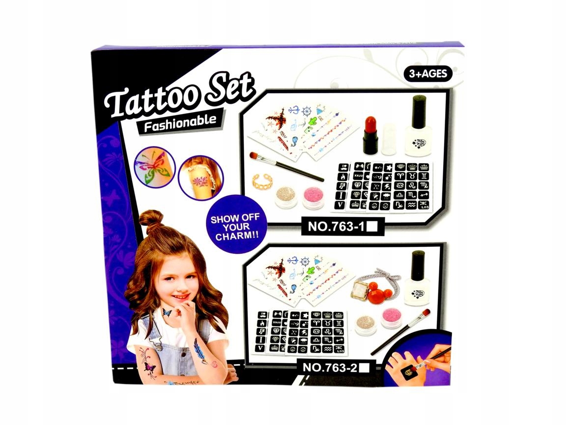 

Tatuaże Brokatowe Dla Dzieci Szablony