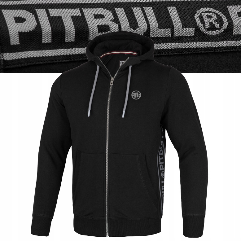 

Bluza Rozpinana Kaptur Pitbull Bawełniana Lotus