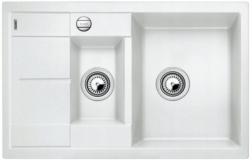 Zlew Blanco Metra 6S compact biały 513468 +syfon