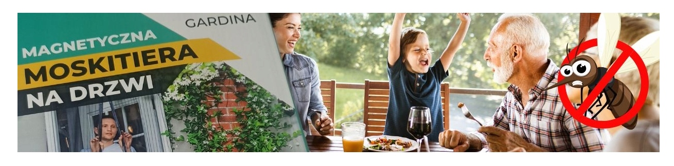 MOSKITIERA NA DRZWI MAGNETYCZNA UNIWERSALNA SIATKA Marka inna