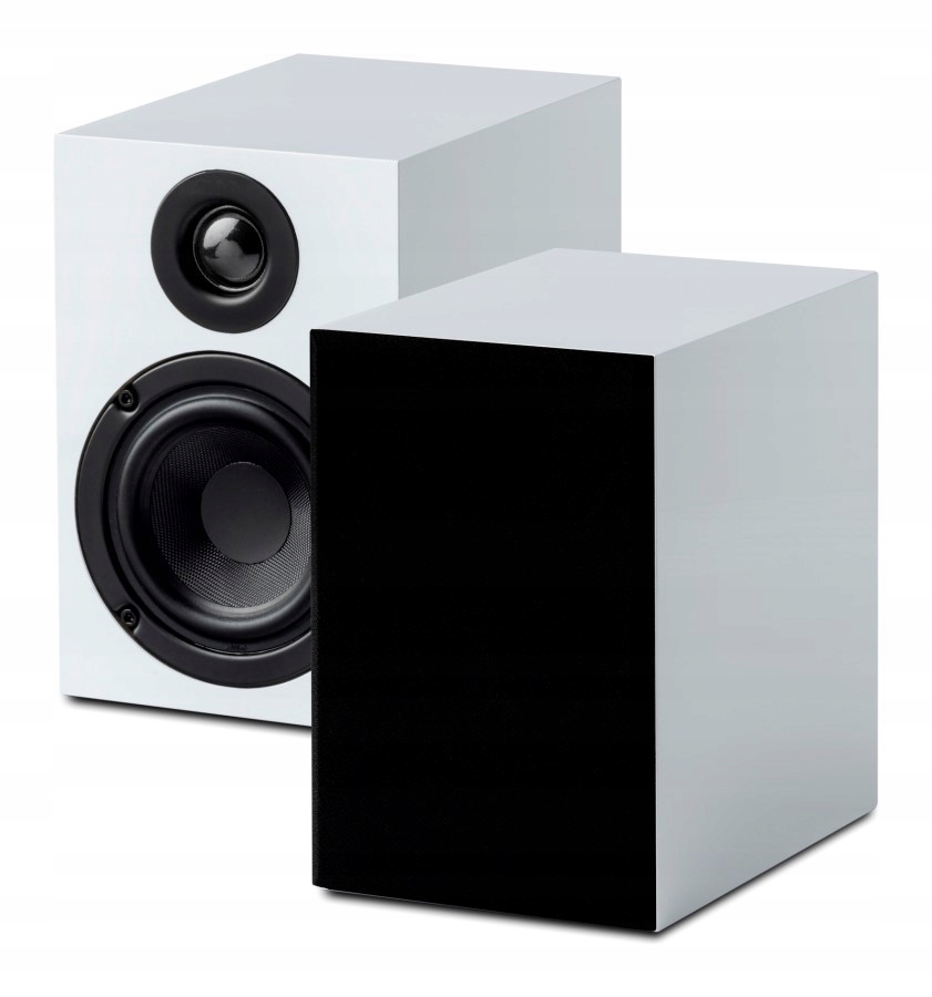 Pro-Ject Speaker Box 3 E – 2-pásmový systém policových reproduktorov s bielym leskom