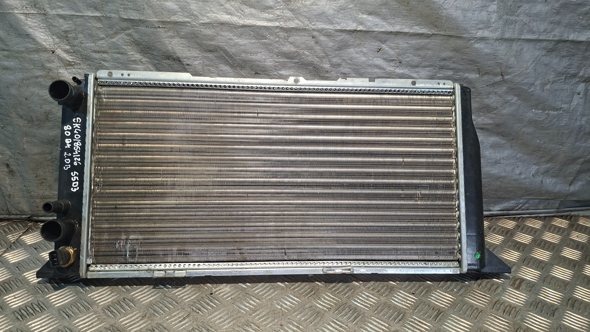 water cooler AUDI 80 B4 2.0