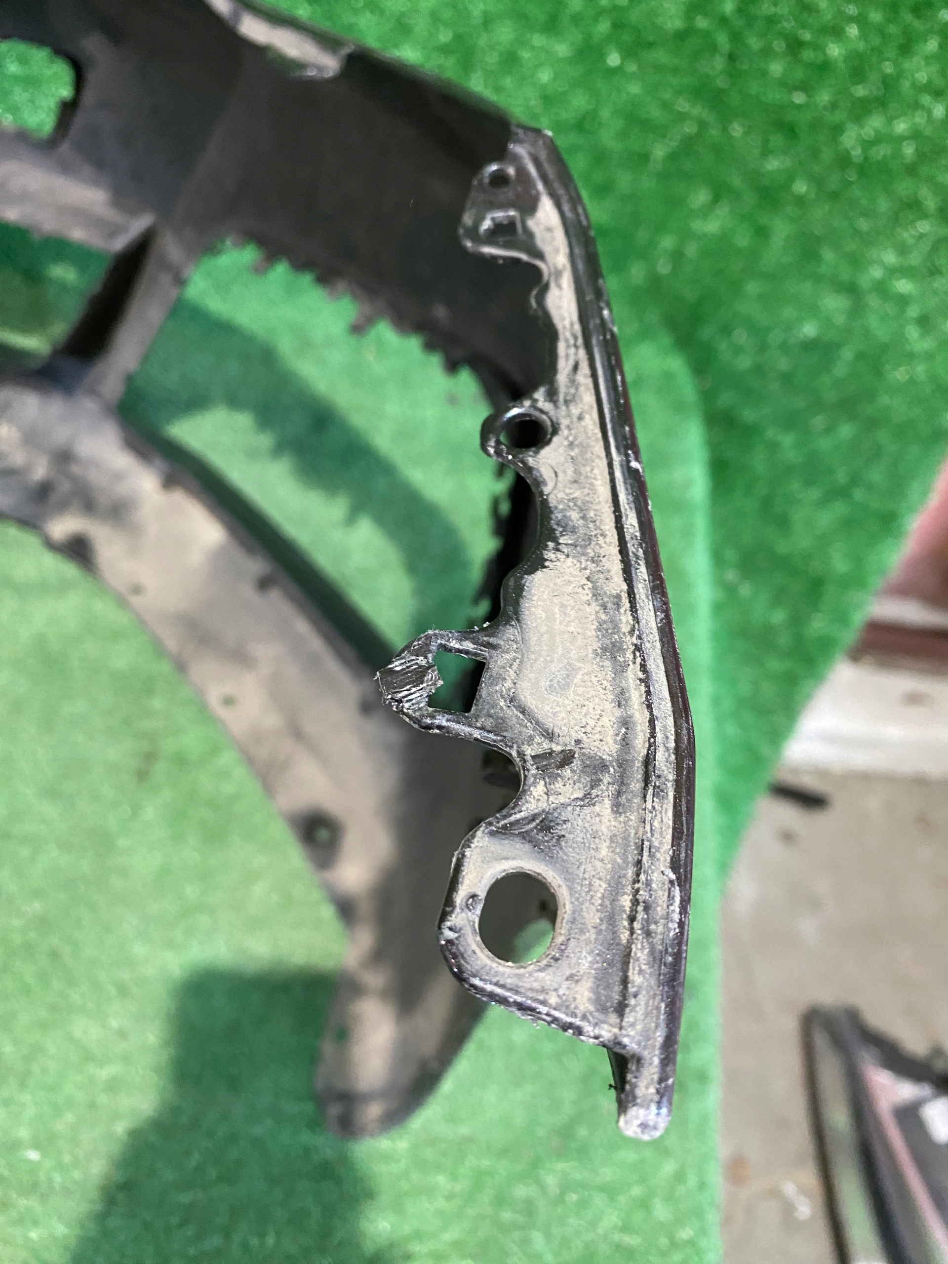 front bumper front BMW 5 G30 G31 m-packet LIFT