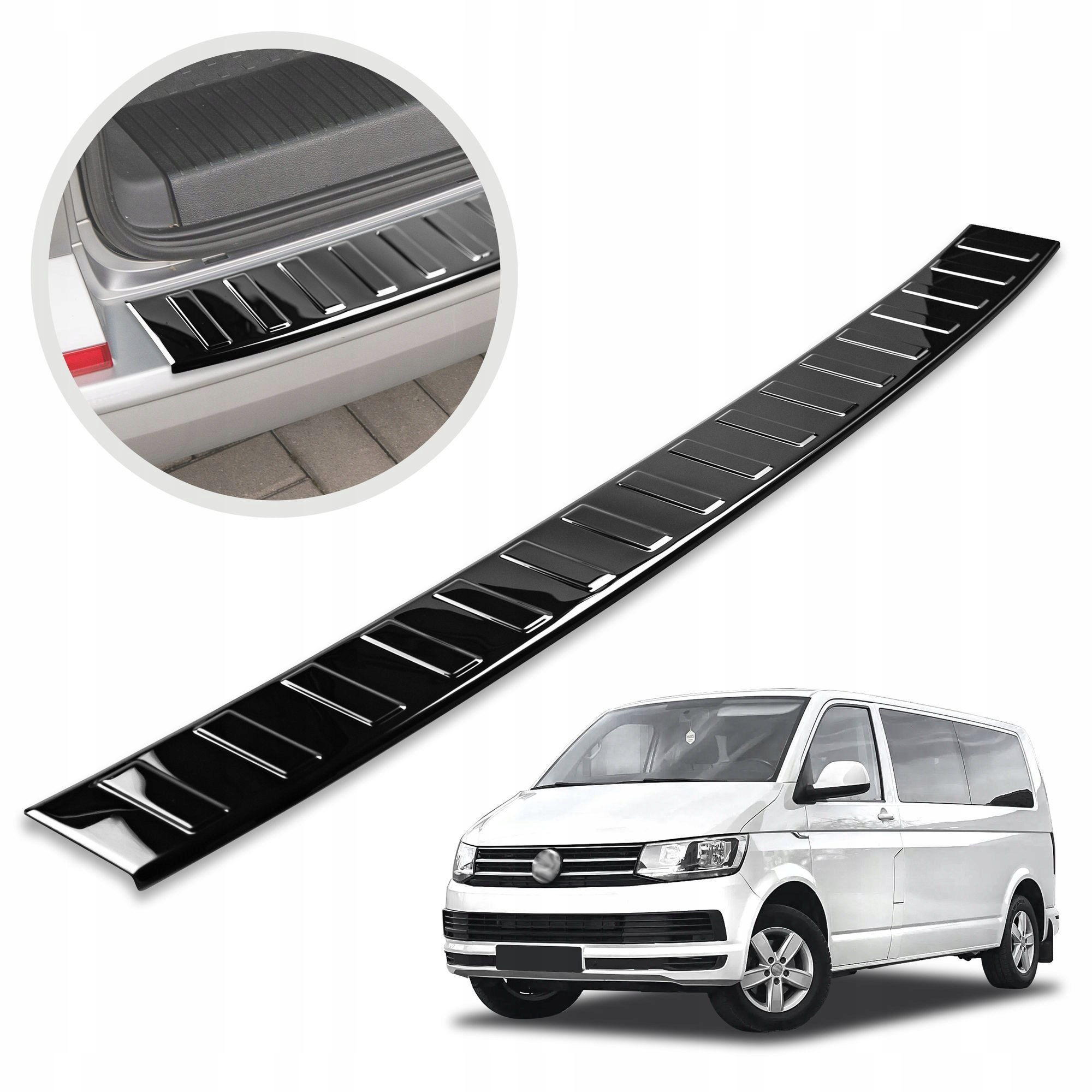 Ochranná lišta na zadný nárazník pre Vw Caravelle T6 2015-2019