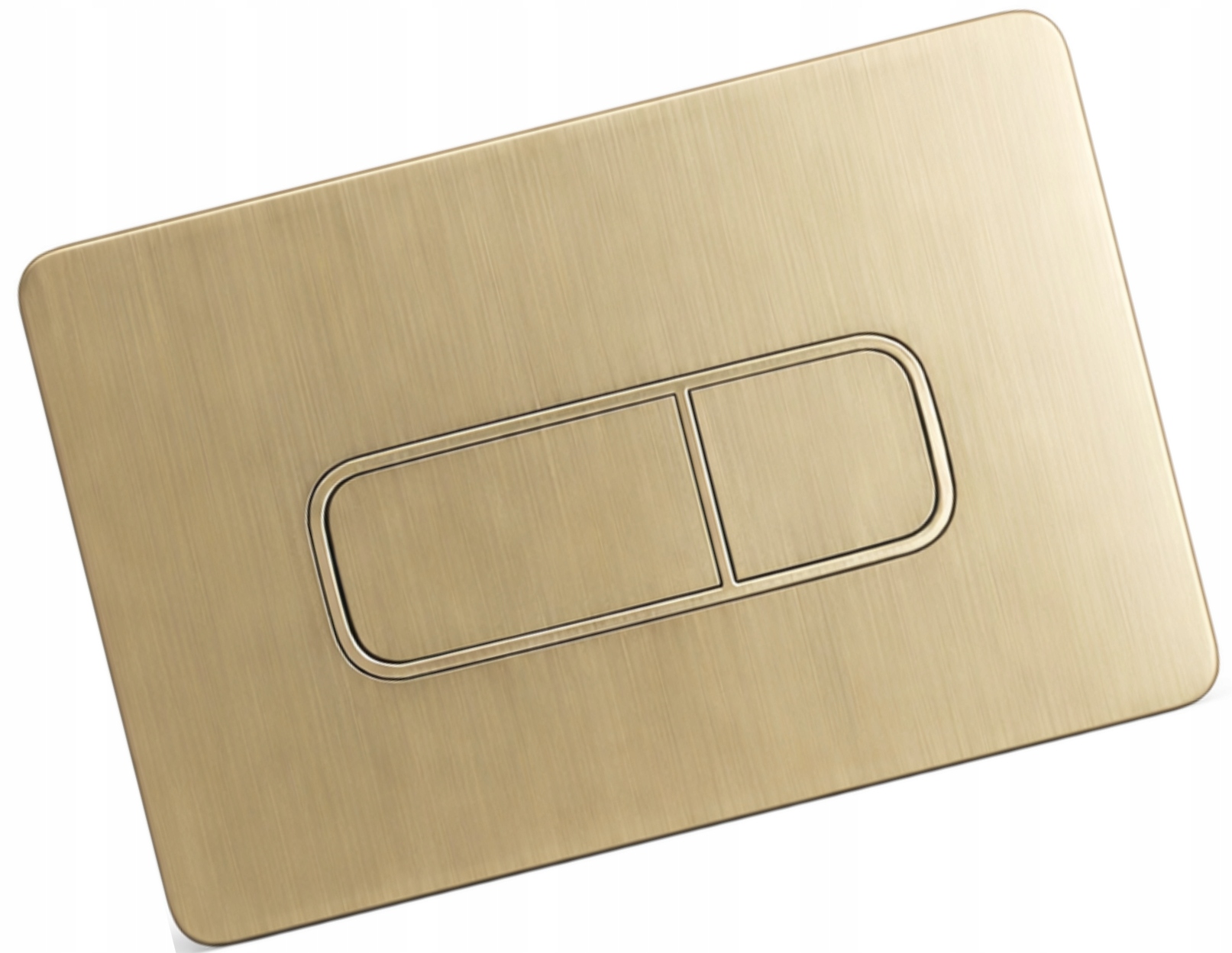 Splachovací tlačítko M7 zlaté pro Wc stojan Werit Jomo Tech Jomo