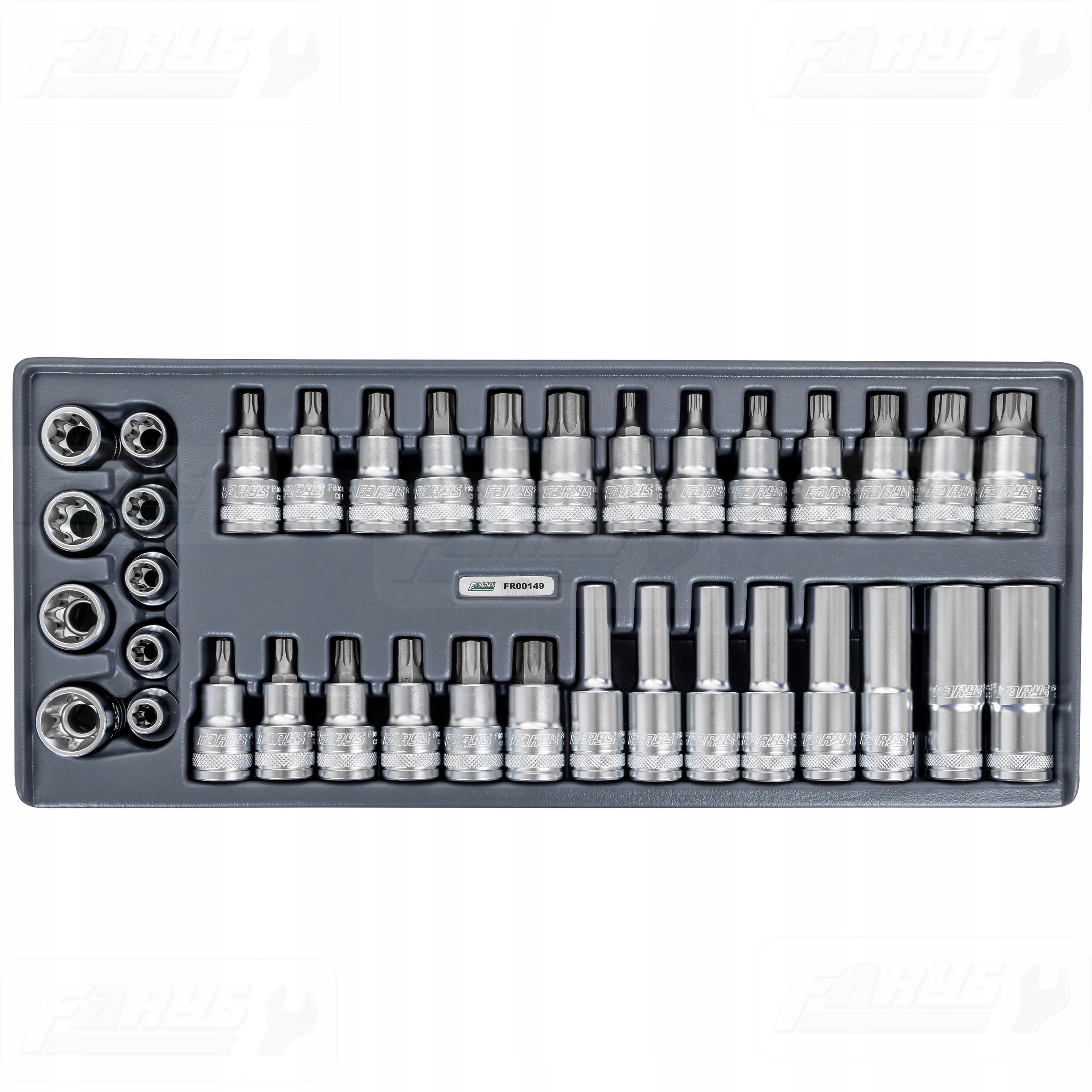 WKŁAD DO SZAFKI WYPOSAŻENIE PREMIUM ZESTAW KLUCZY TORX 1/2” 36el. EAN (GTIN) 5907781837809