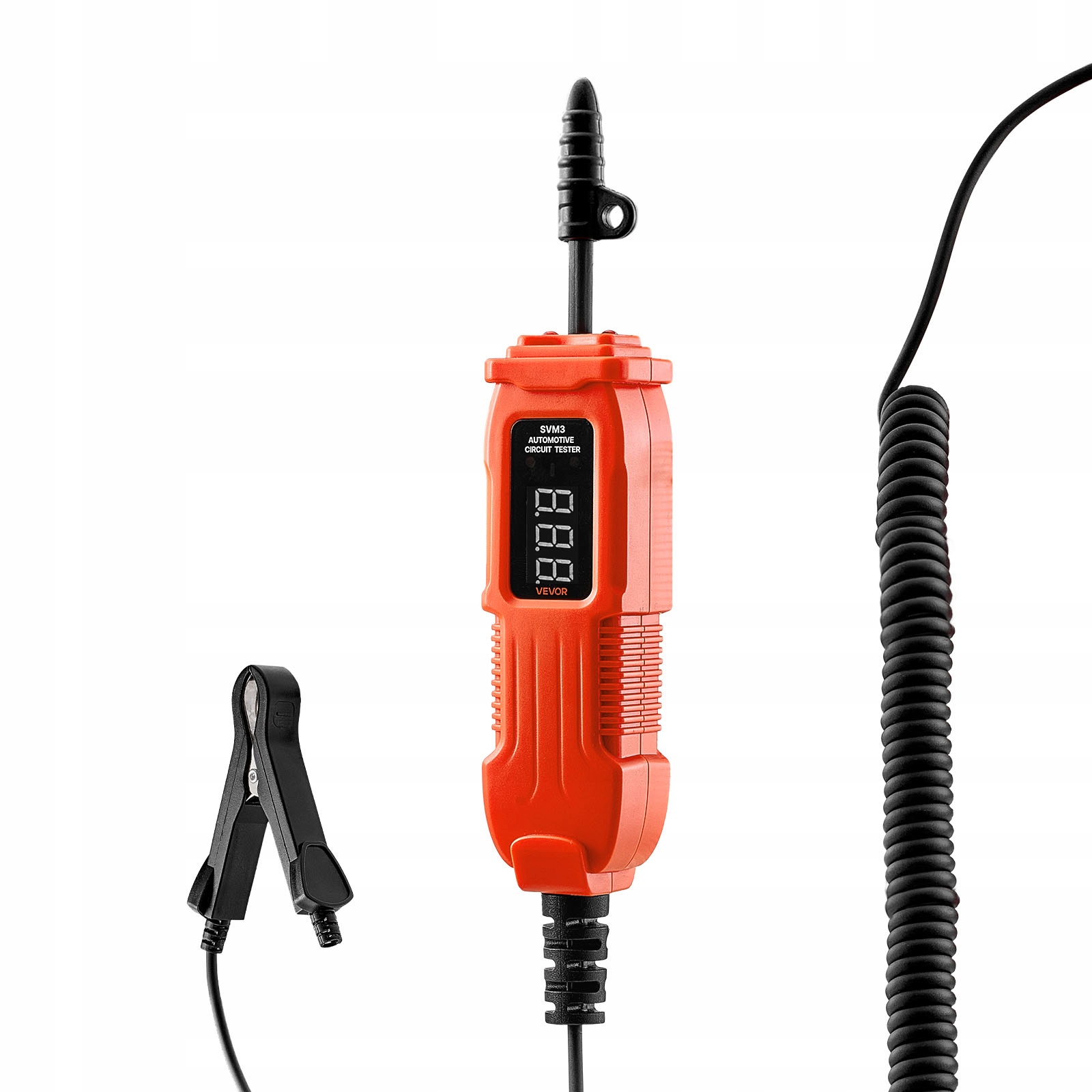 Profesionálny Tester Automobilových Obvodov Vevor 3-72V S Led A Sondou 3.5 M