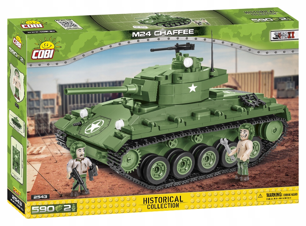 

Cobi M24 Chaffee amerykański czołg 2543
