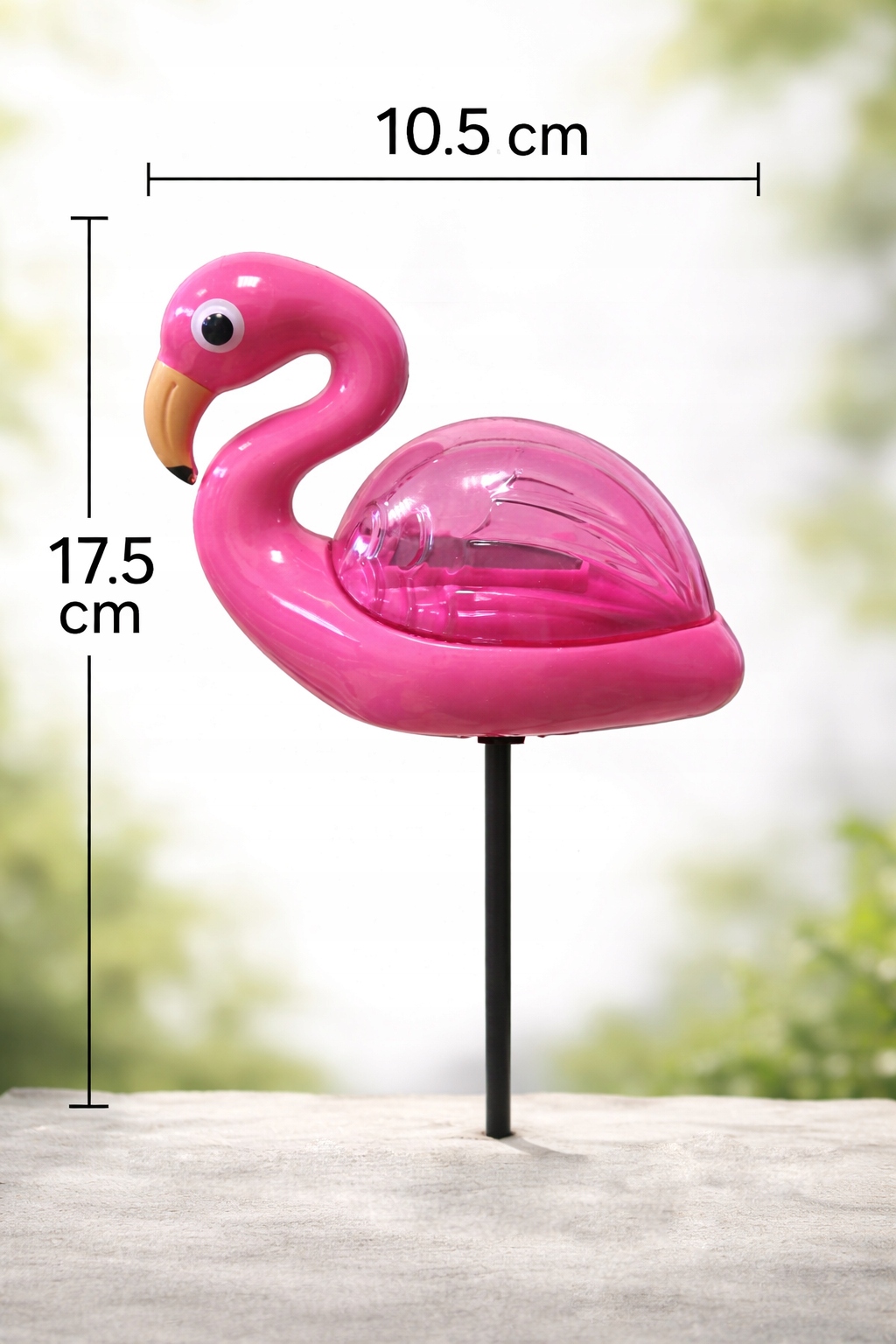3 SZTUKI Lampka solarna FLAMING zestaw