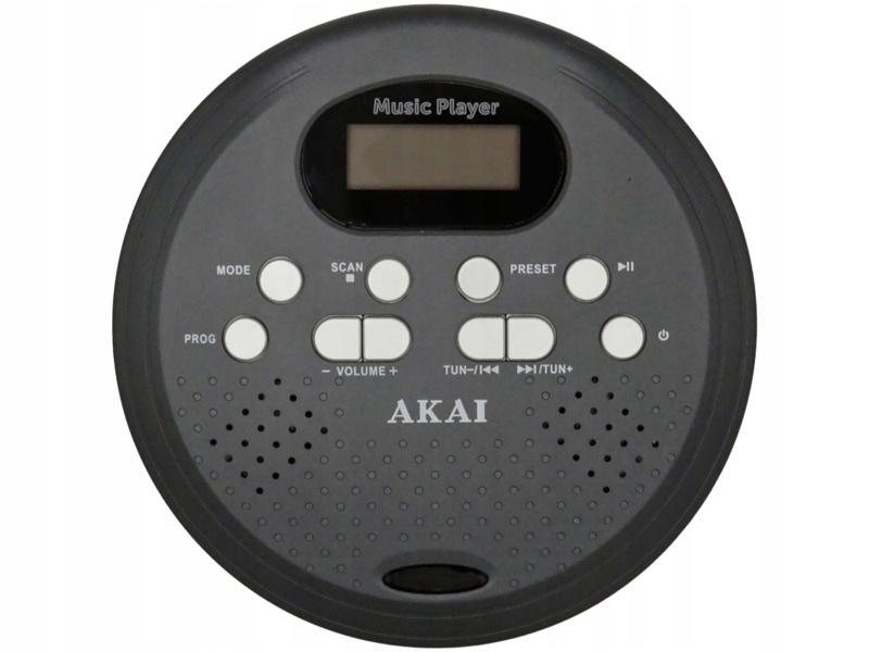 AKAI Przenośny odtwarzacz płyt CD ACDP-200 PLUS