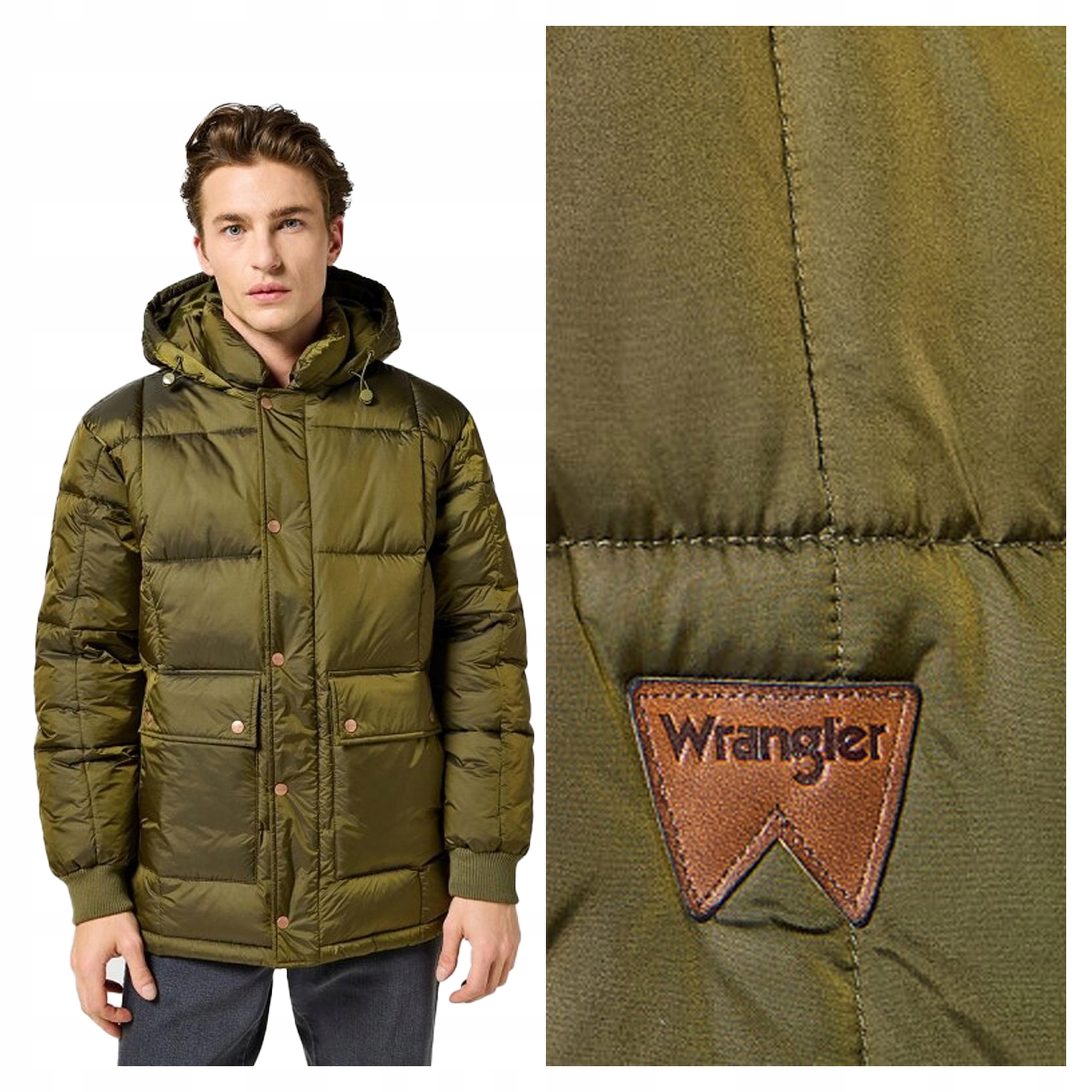 Wrangler Parka Jacket M Pánská zimní bunda