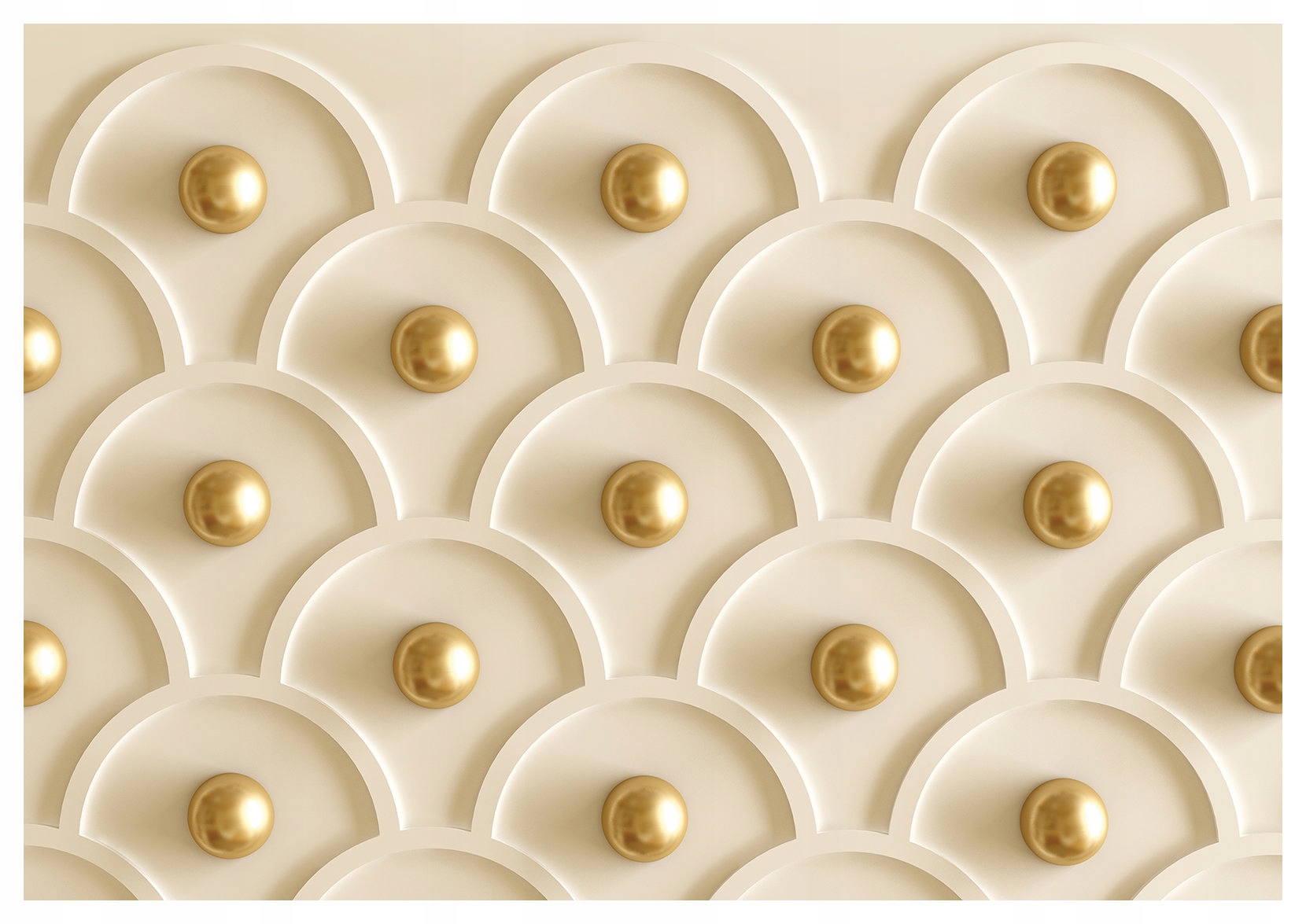 Fototapeta Zlaté festony geometrie elegance do obývacího pokoje 254x184 lepidlo