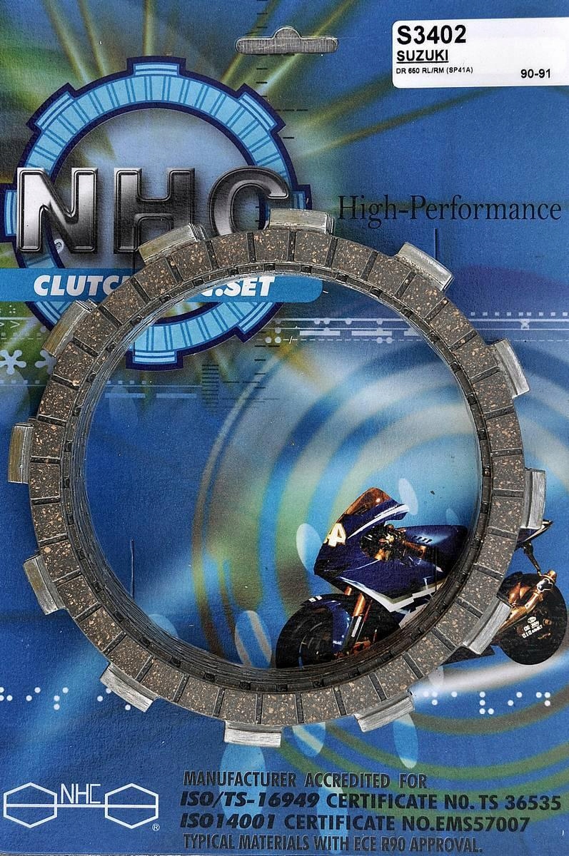 S3402 - ДИСКИ СЦЕПЛЕНИЯ СЦЕПЛЕНИЯ-SUZUKI DR 650 (90