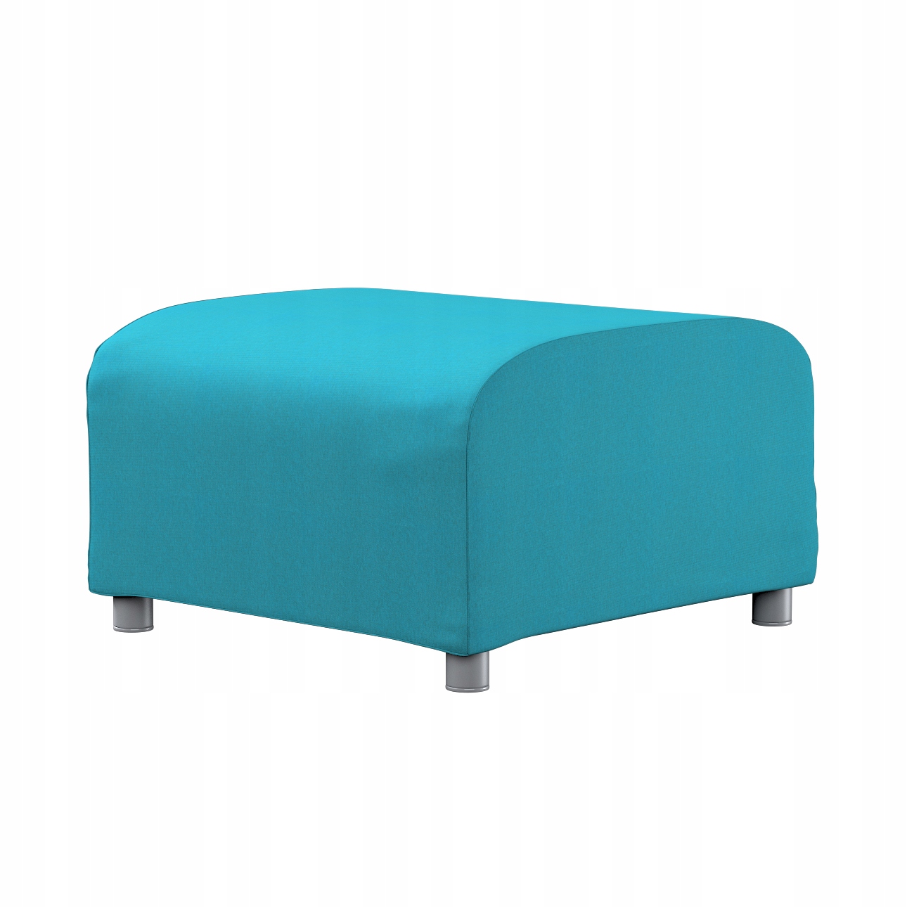 Dekoria Obal na podnožku Klippan Ikea modrý