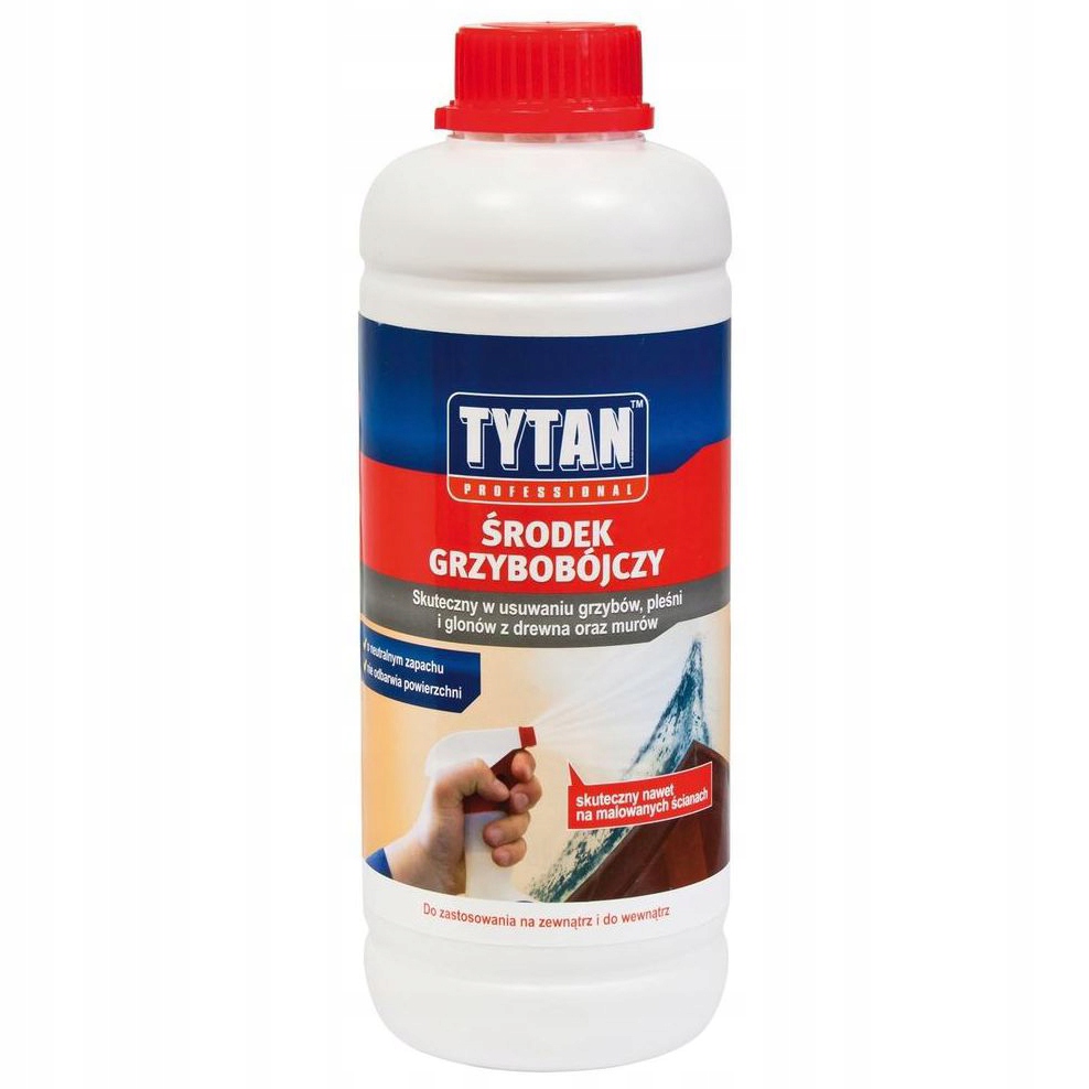 Levně Fungicid Tytan na odstraňování plísní 1l