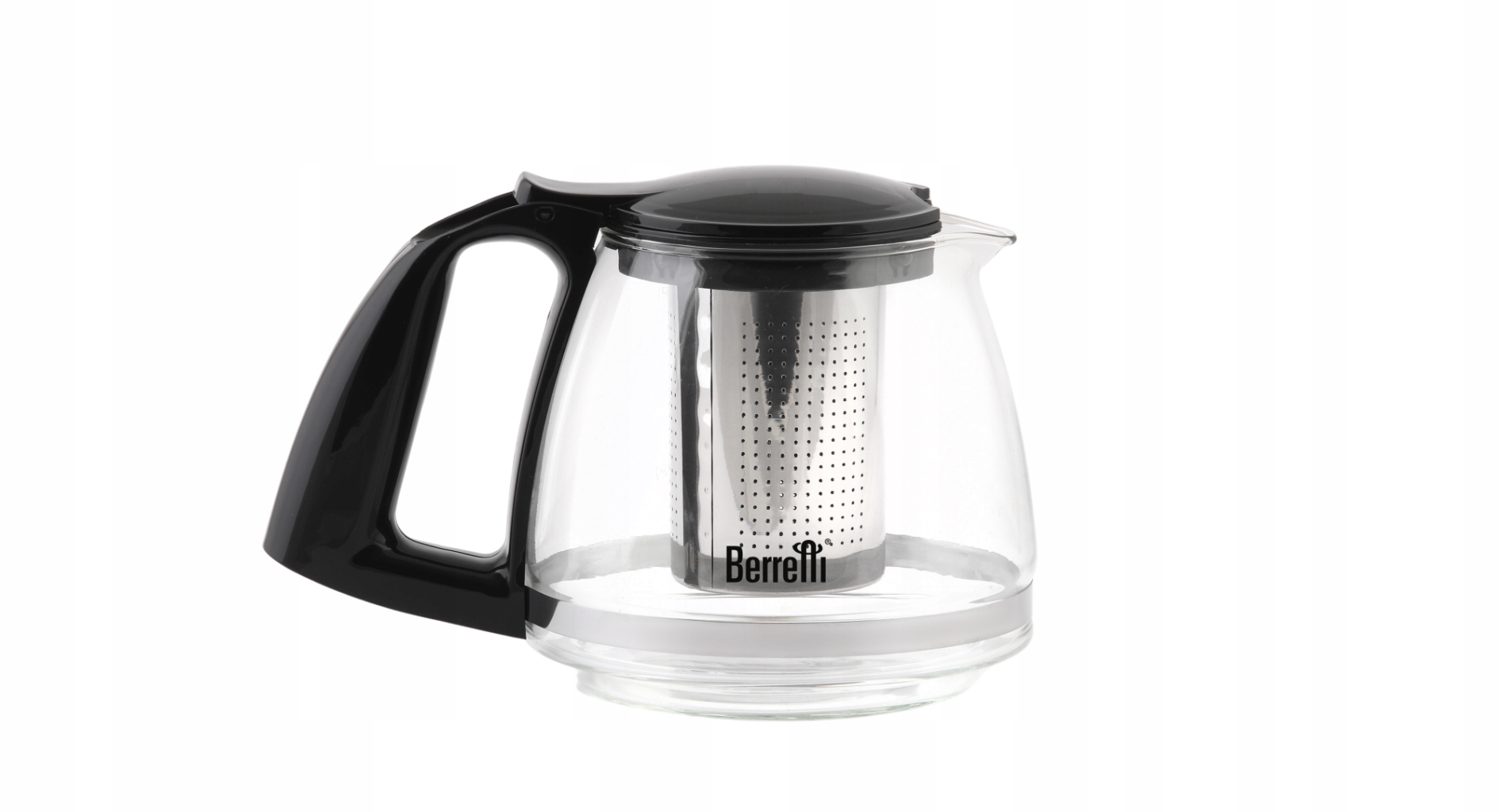Dzbanek szklany 750 ML Z ZAPARZACZEM 18/10 do Kawy Herbaty Ziół MONTESSIMO Marka Beretti