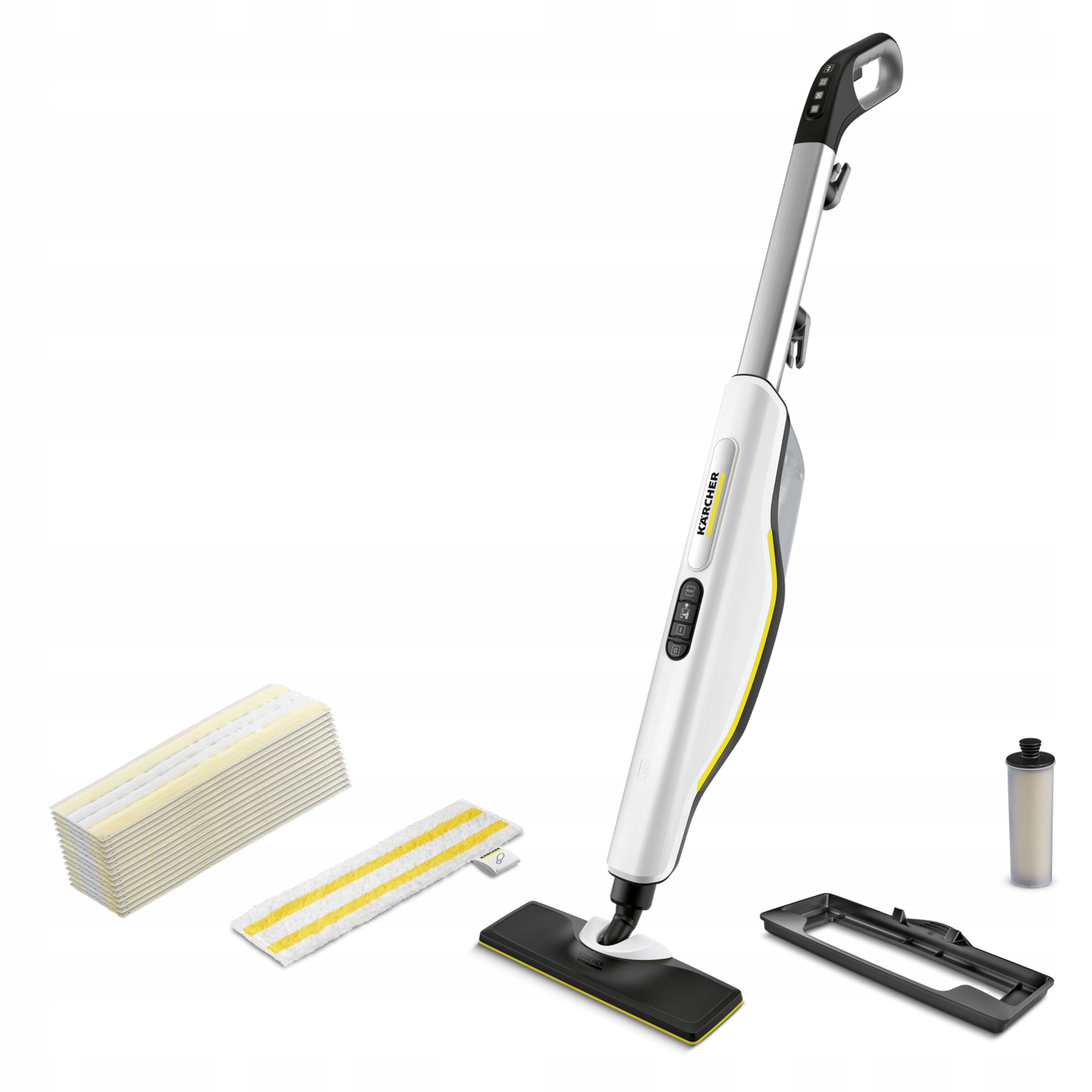 PAROWY MOP DO MYCIA PANELI WYKŁADZIN + ZAPAS ŚCIERECZEK KARCHER SC 3 1600 W