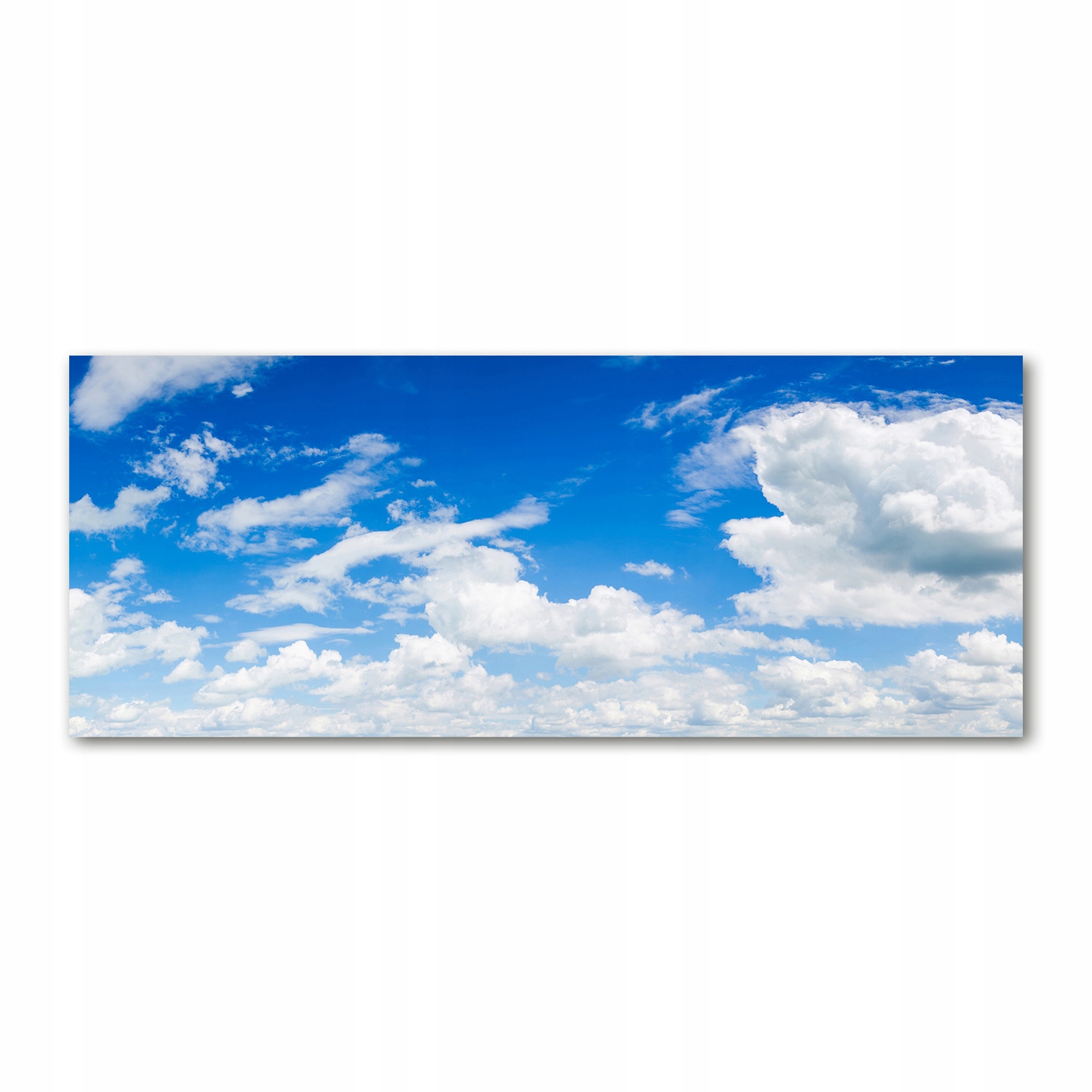 

Foto obraz szkło akryl Chmury na niebie 125x50 cm