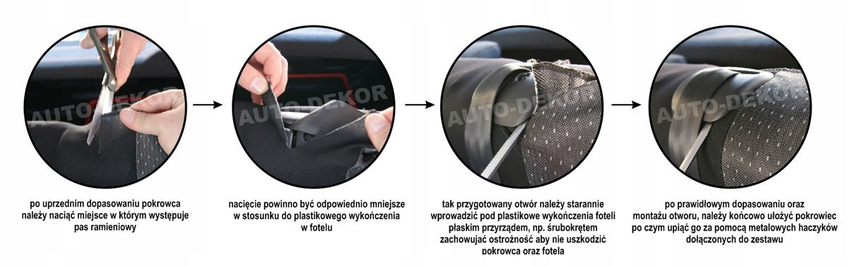 TYPOWE POKROWCE NA FOTELE CITROEN C1 05-14r. FOT LOTNICZE TOYOTA AYGO 05-14 Przeznaczenie komplet siedzeń
