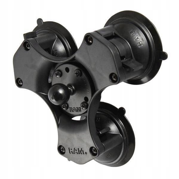 Ram Mounts Podstawa z potrójną przyssawką, Kula B 1", RAP-B-365-224-1U