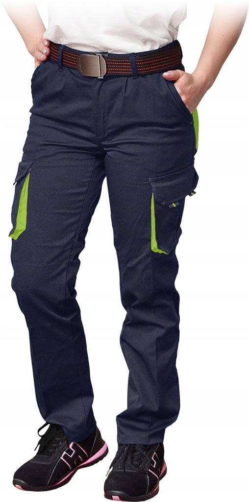 Damskie spodnie robocze, elastyczne, Frauland-t Gy r. 38