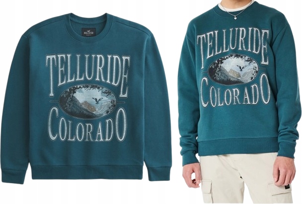 mikina Abercrombie Hollister L Telluride California