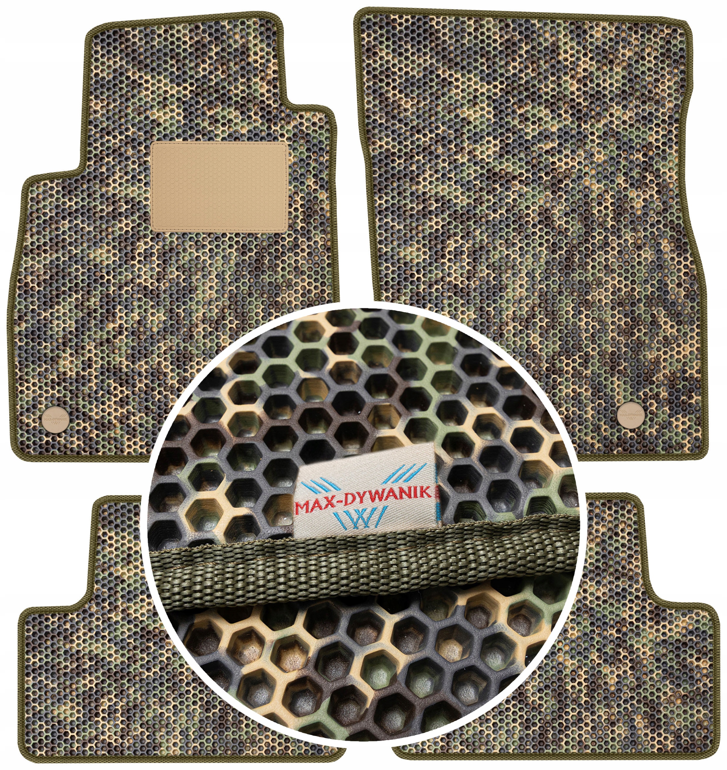 Opel Cascada 2013-2019 Gumové rohože do auta Eva Moro