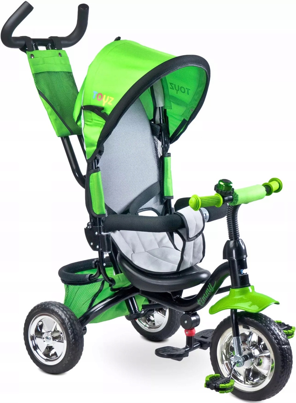 Rowerek 3-kołowy Timmy zielony 400x270 mm Toyz