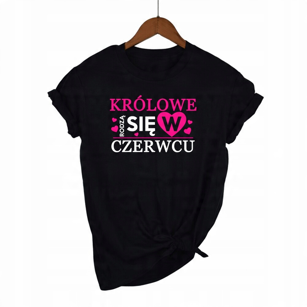 

Koszulka Czarna XXL Królowe rodzą się w Czerwcu
