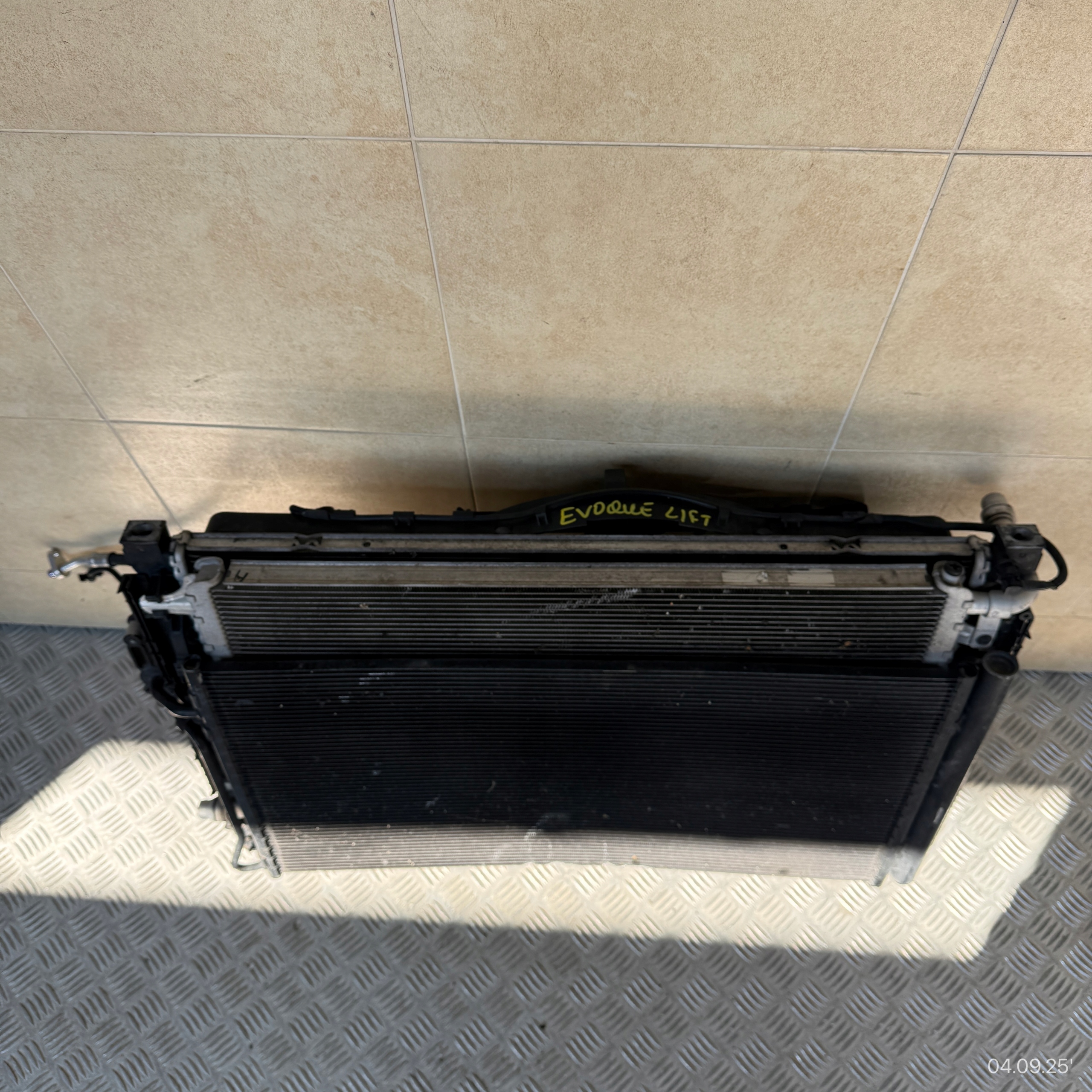 radiatore completi LAND ROVER RANGE ROVER EVOQUE e LIFT 2018 ROK 2.0 D