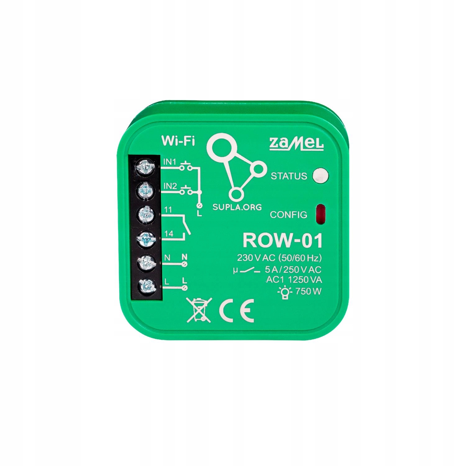 

Supla ROW-01 Dwukierunkowy odbiornik WiFi Supla
